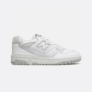 New Balance - White/Grey 550 Sneakers